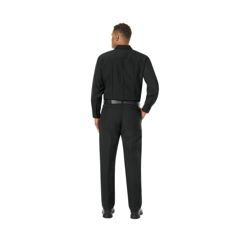 Men's Classic Long Sleeve Western Firefighter Shirt image number 4