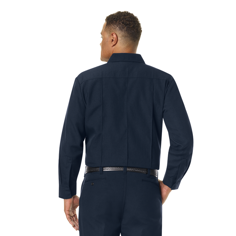 Men's Classic Long Sleeve Firefighter Shirt image number 5