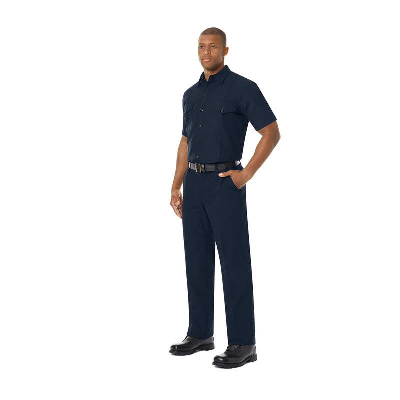 Men's Classic Short Sleeve Western Firefighter Shirt image number 6