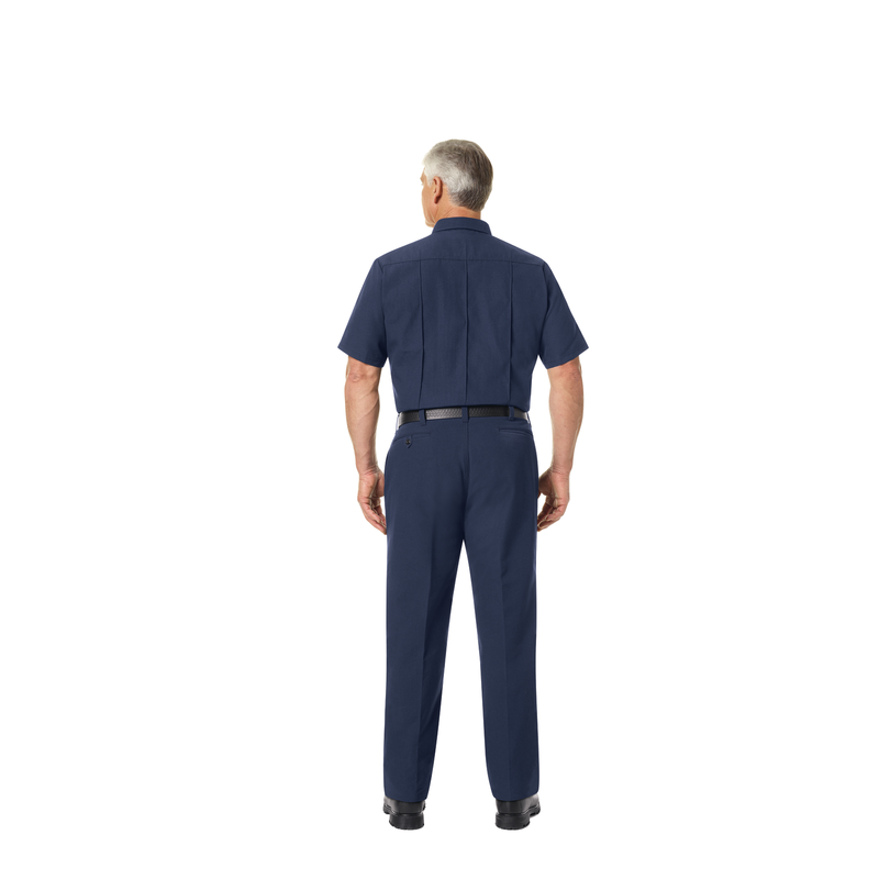 Men's Classic Short Sleeve Firefighter Shirt image number 4