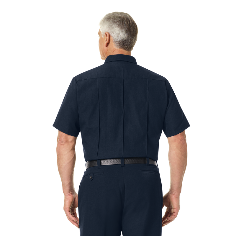 Men's Classic Short Sleeve Firefighter Shirt image number 3