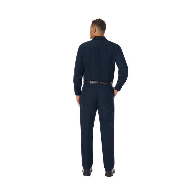 Men's Classic Long Sleeve Western Firefighter Shirt image number 5