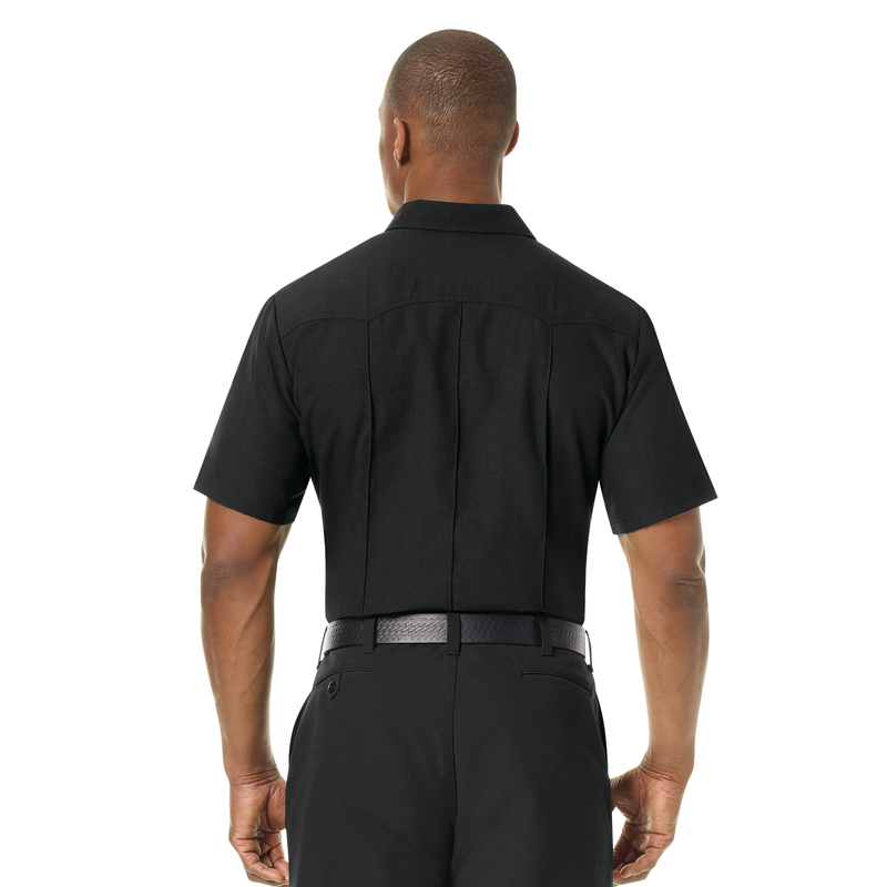 Men's Classic Short Sleeve Western Firefighter Shirt image number 4