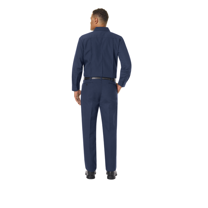 Men's Classic Long Sleeve Firefighter Shirt image number 7