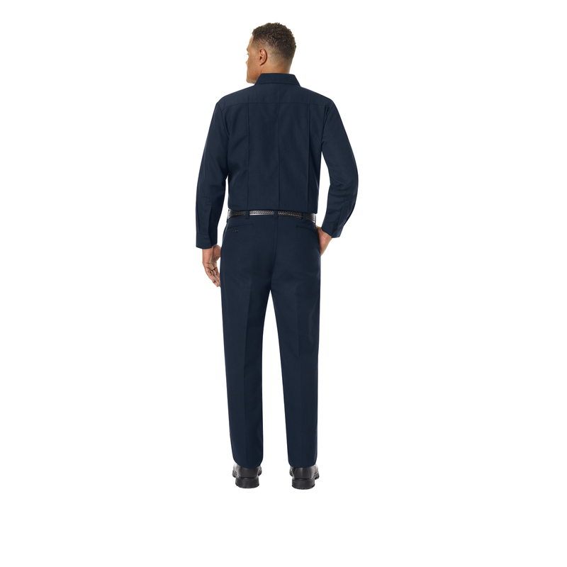 Men's Classic Long Sleeve Firefighter Shirt image number 4