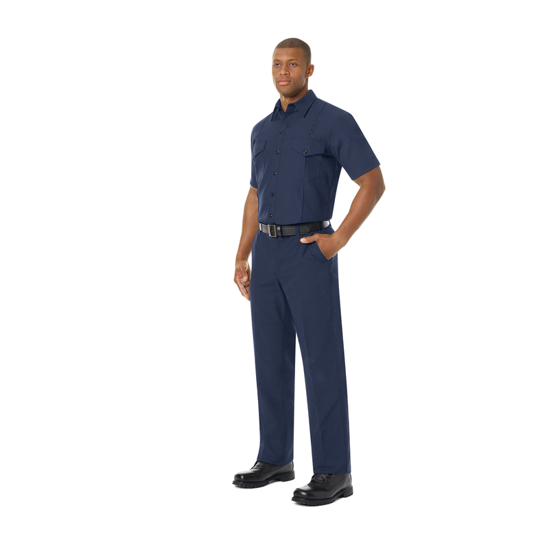 Men's Classic Short Sleeve Western Firefighter Shirt image number 7